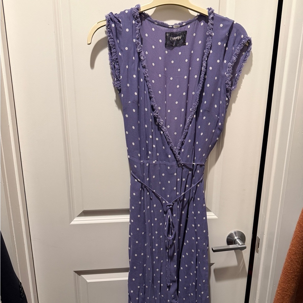 Reformation Gwyneth Wrap Midi Dress